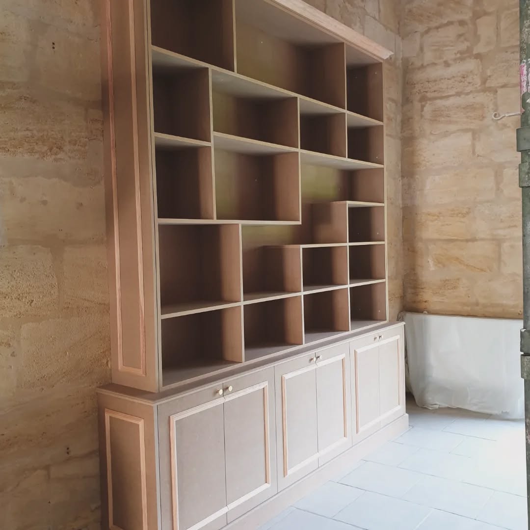 Projet 19 - Bibliothèque sur mesure à peindre